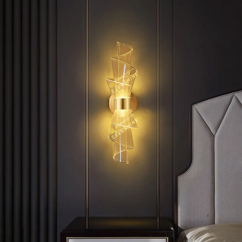 Applique murale LED nordique, éclairage intérieur, lampes pour la maison, salon, chambre, étude, couloir, décoration, chevet